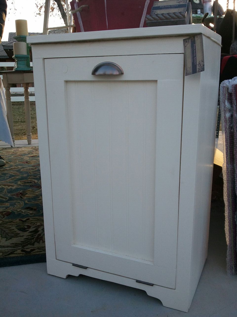 tilt out trash can plans